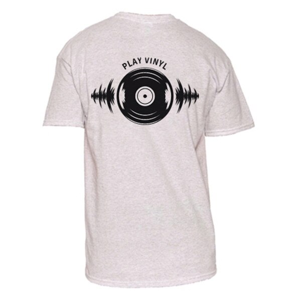 Natural Cotton T-Shirt - LP & 45 Re